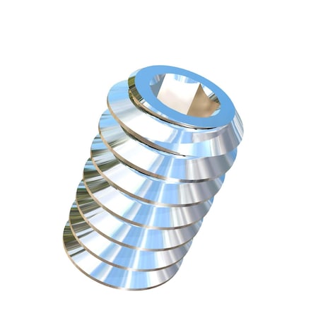 Allied Titanium No 4-40 X 3/16 inch UNC Set Screw, Socket Drive with Cup Point, Grade 5 (Ti-6Al-4V) 0040783